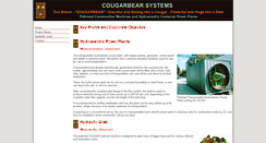 Desktop Screenshot of cougarbear.com